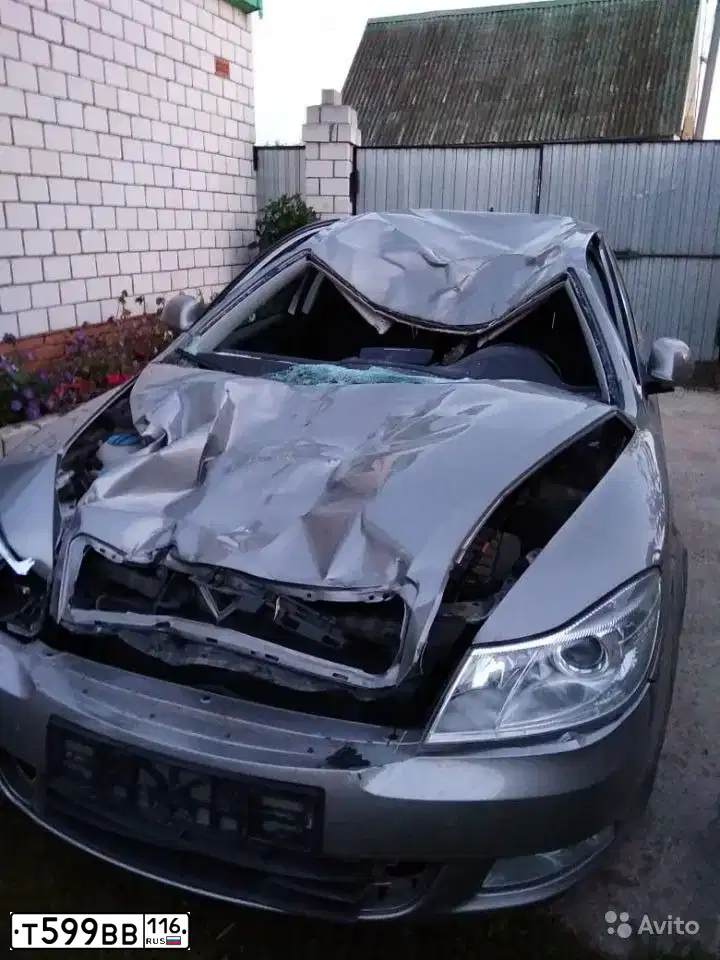 Фото автомобиля SKODA OCTAVIA, 2013 — госномер Т599ВВ116. Цвет: БЕЖЕВЫЙ