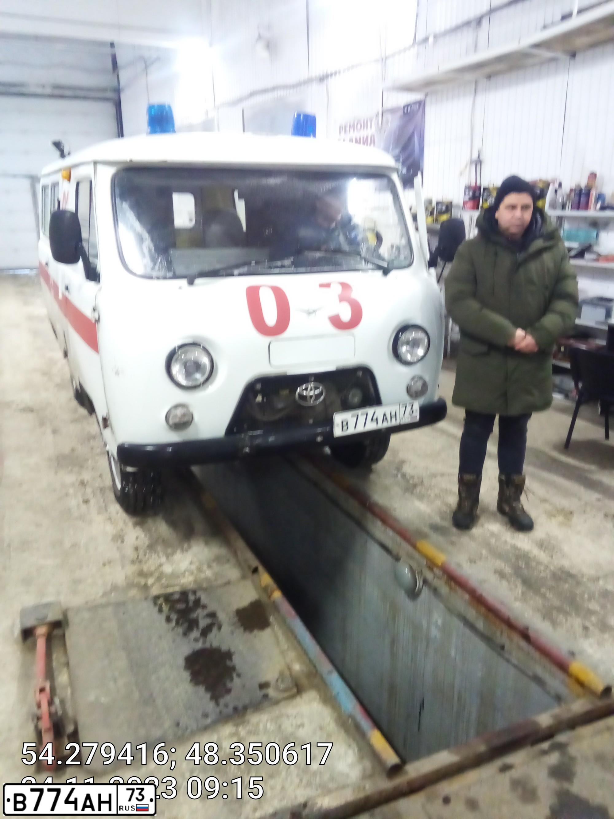 Фото автомобиля UAZ 3741, 2007 — госномер В774АН73. Цвет: ГОСТ 50574-02 СХЕМА А1