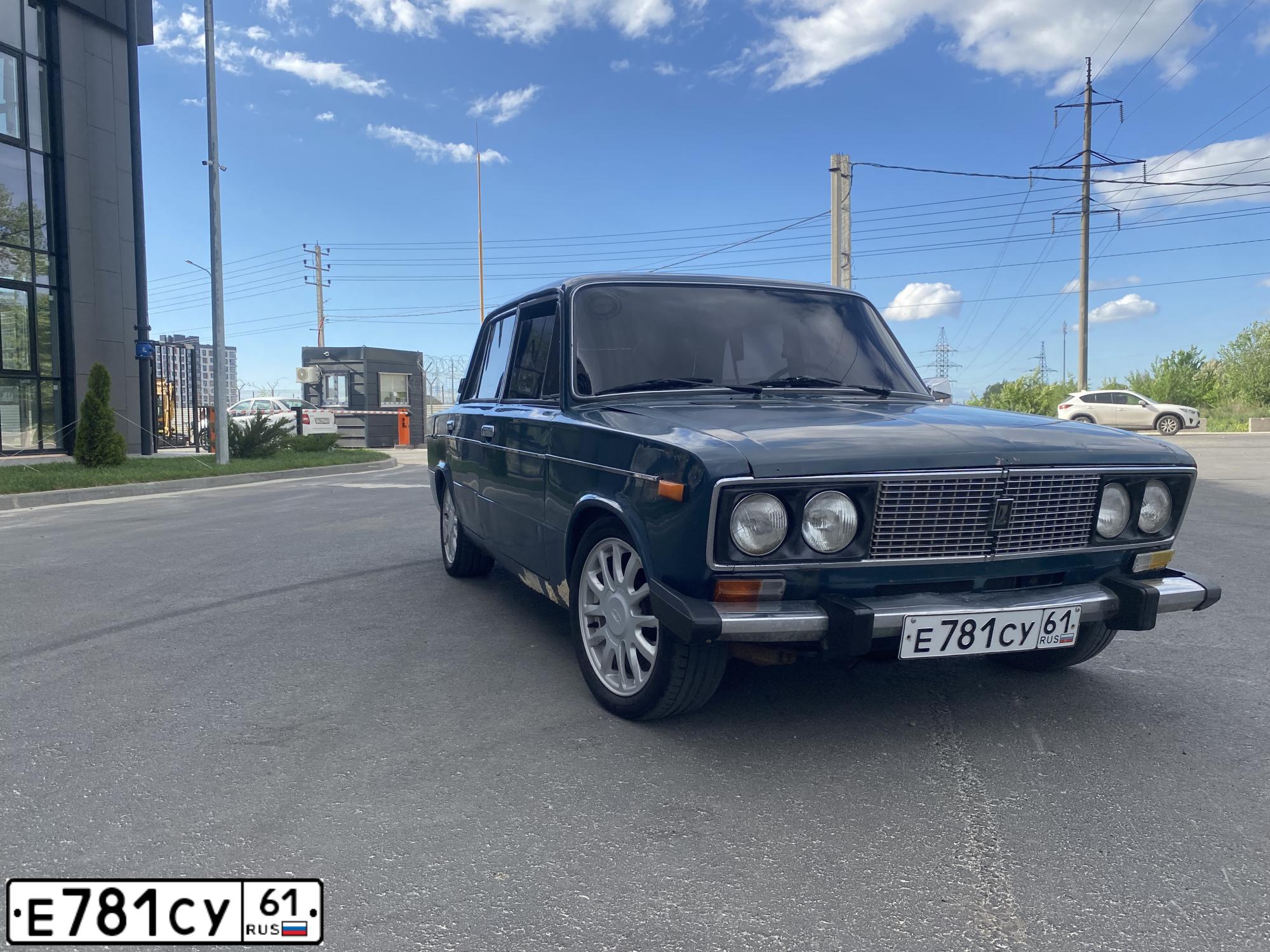 Фото автомобиля LADA 2106, 1996 — госномер Е781СУ61. Цвет: ЗЕЛЕНЫЙ