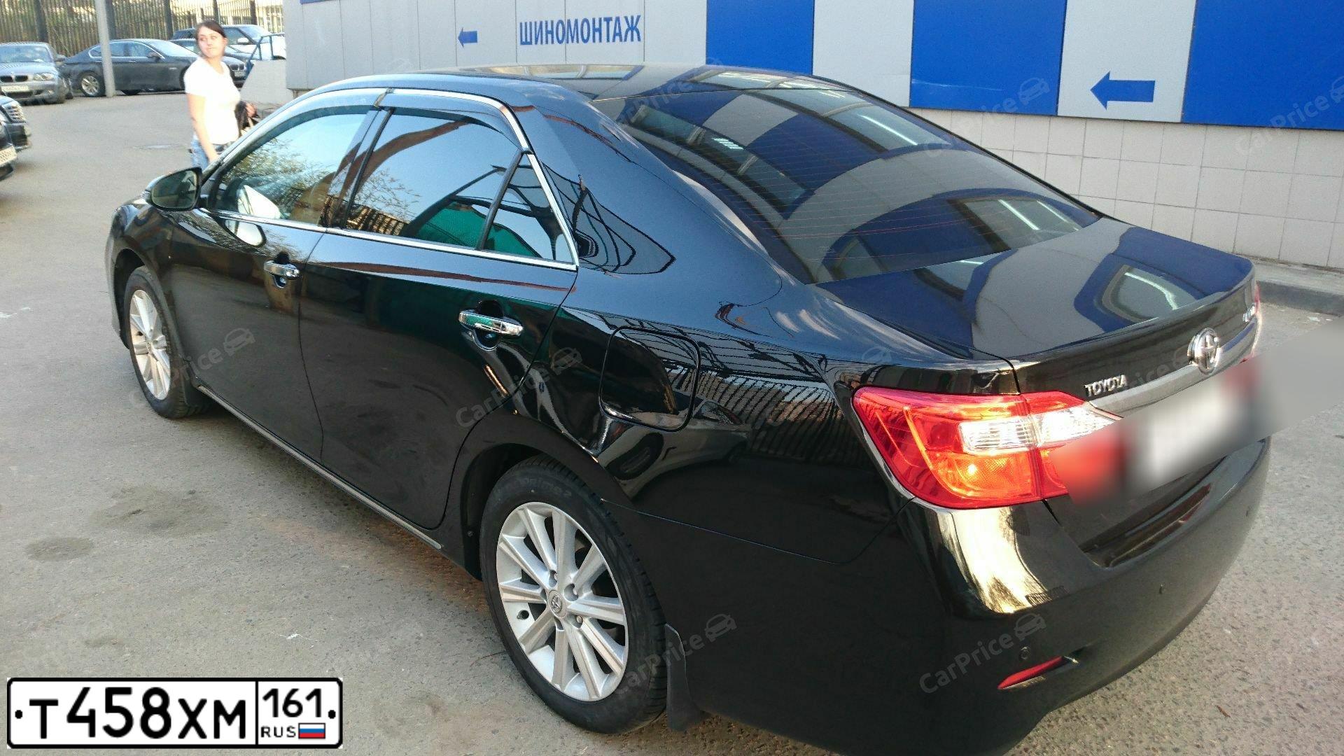 Фото автомобиля TOYOTA CAMRY, 2013 — госномер М700ММ08. Цвет: ЧЕРНЫЙ МЕТАЛЛИК