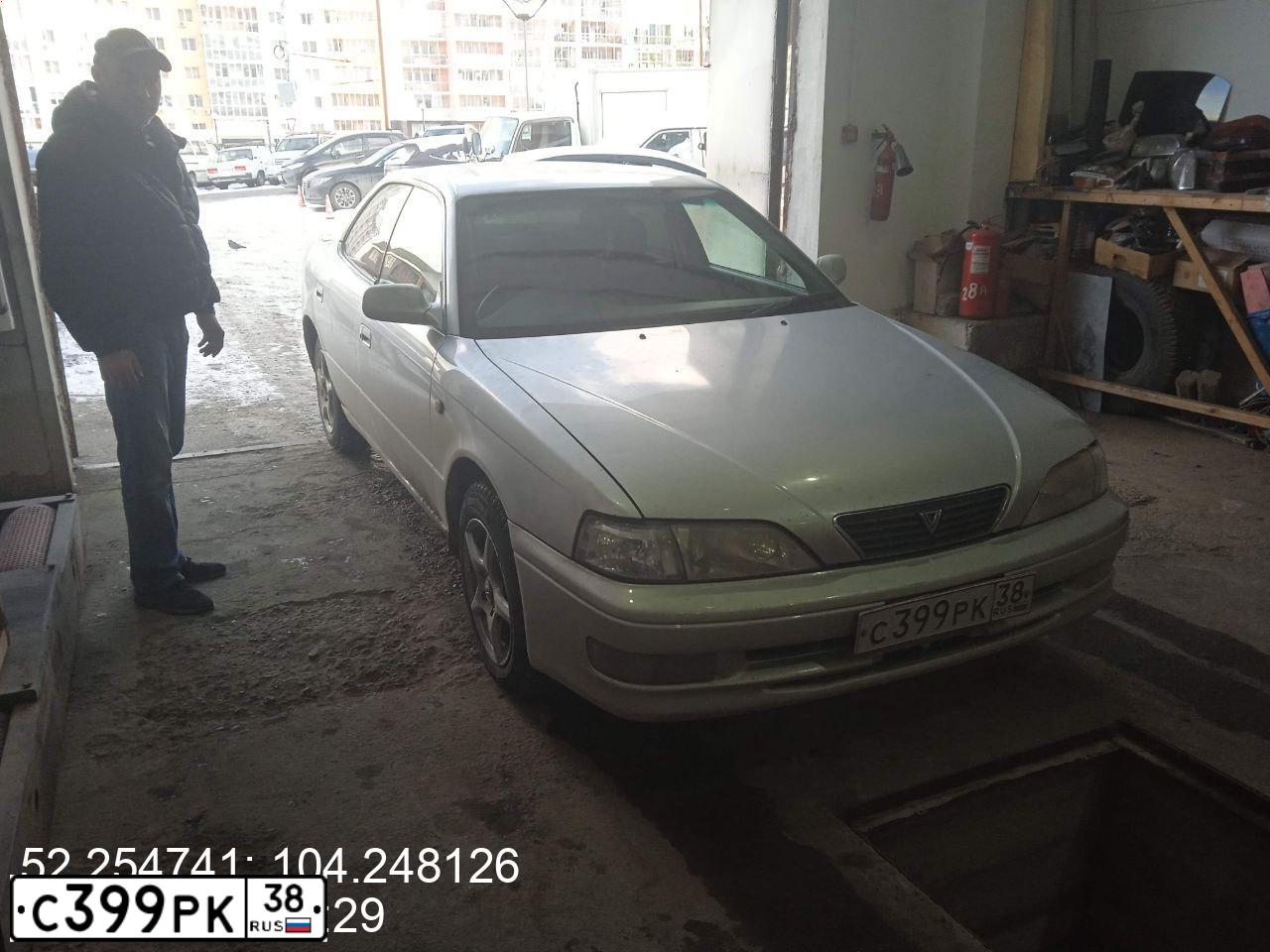 Фото автомобиля TOYOTA VISTA, 1988 — госномер С399РК38