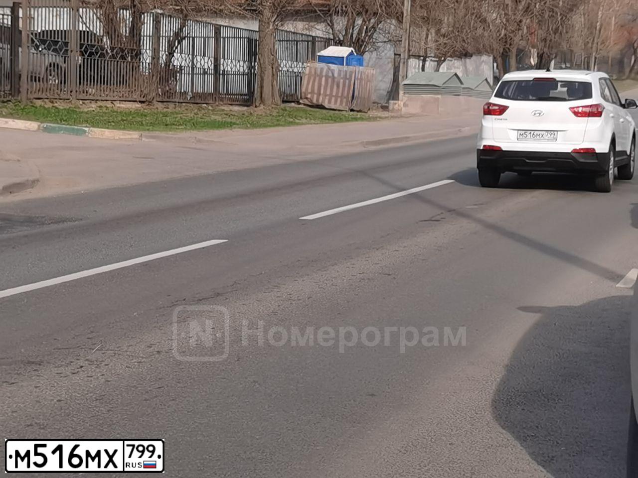 Фото автомобиля HYUNDAI CRETA, 2018 — госномер М516МХ799. Цвет: БЕЛЫЙ