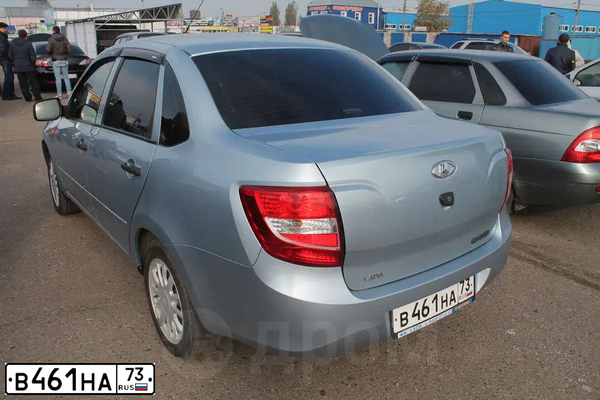 Фото автомобиля LADA 2190 GRANTA, 2014 — госномер В800НС763. Цвет: ГОЛУБОЙ