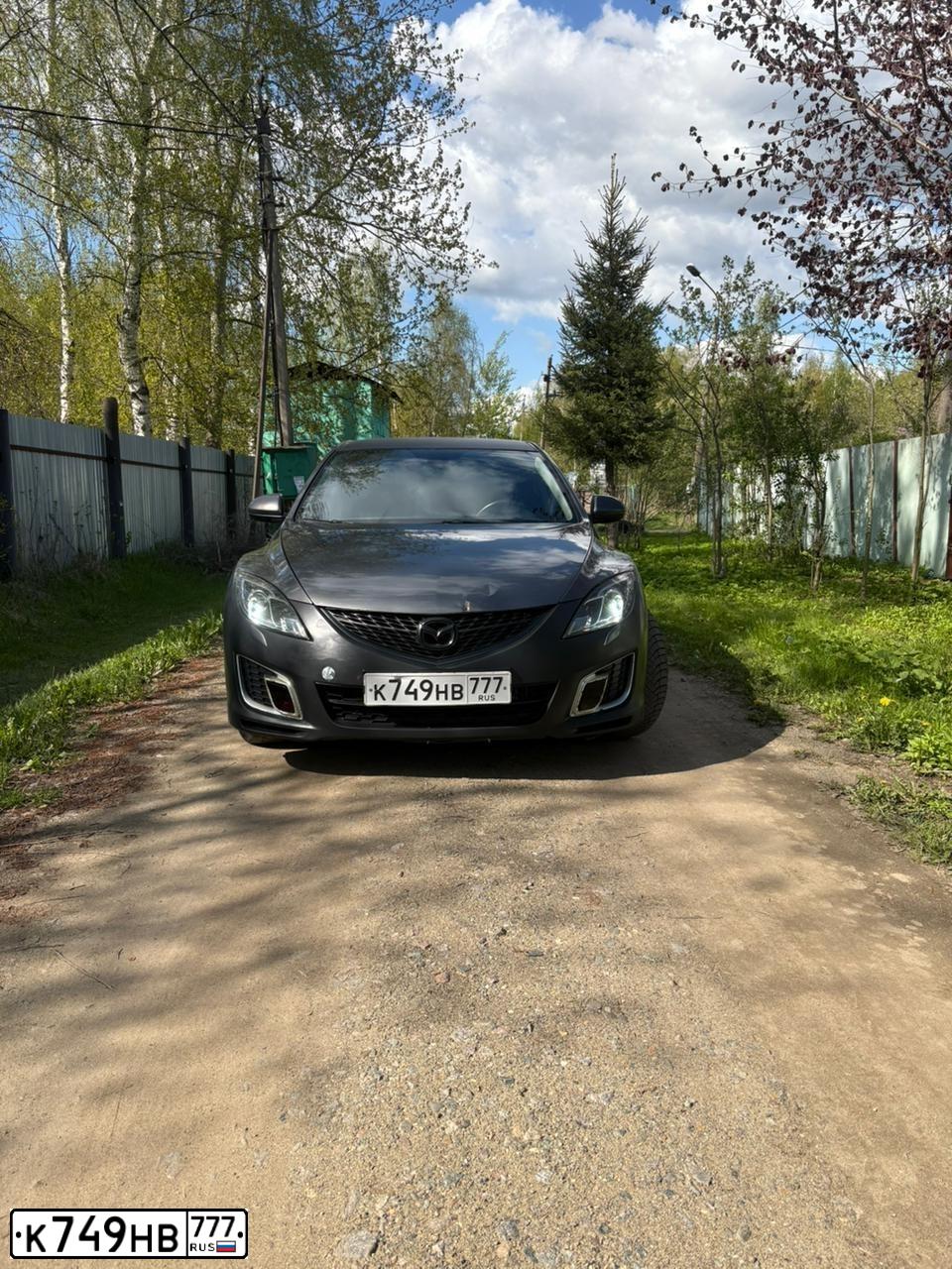Фото автомобиля MAZDA 6, 2008 — госномер К749НВ777. Цвет: СЕРЫЙ ТЕМНЫЙ