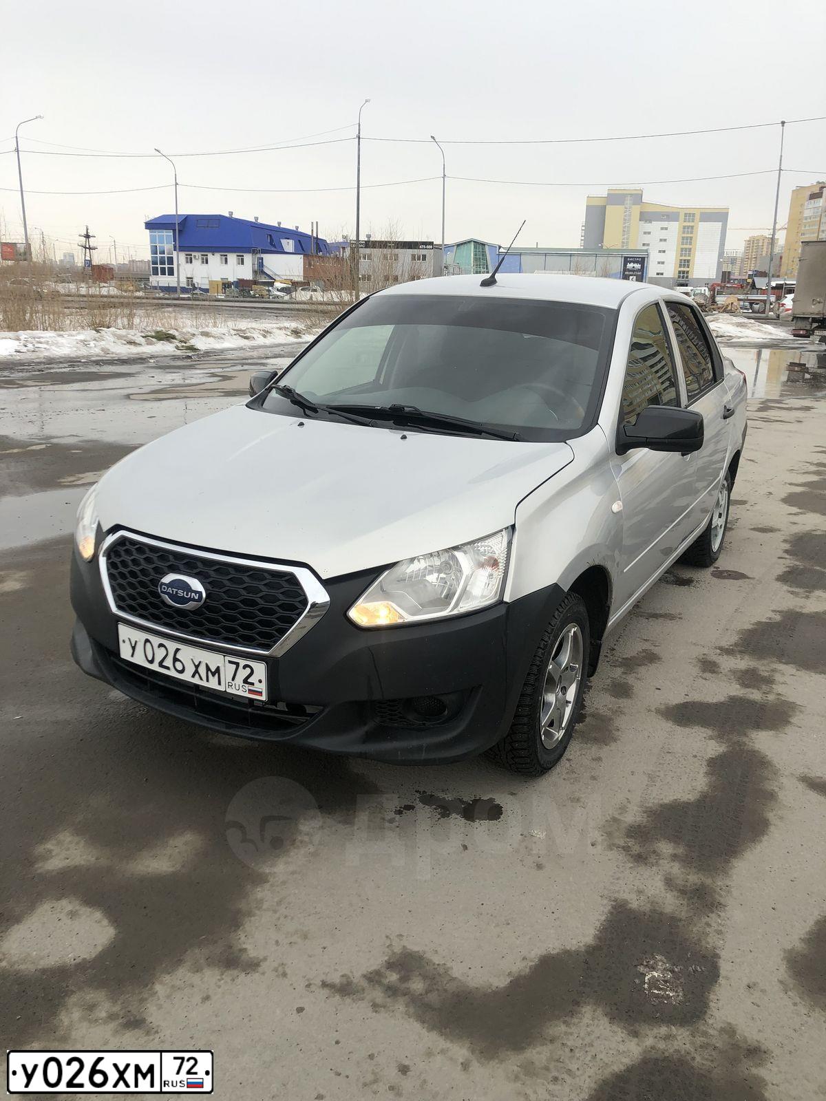Фото автомобиля DATSUN ON-DO, 2019 — госномер А915КР155. Цвет: Серебристый