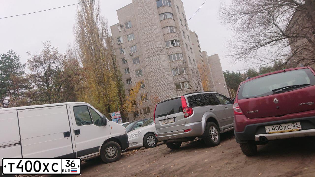 Фото автомобиля RENAULT SANDERO, 2014 — госномер Т400ХС36. Цвет: КРАСНЫЙ