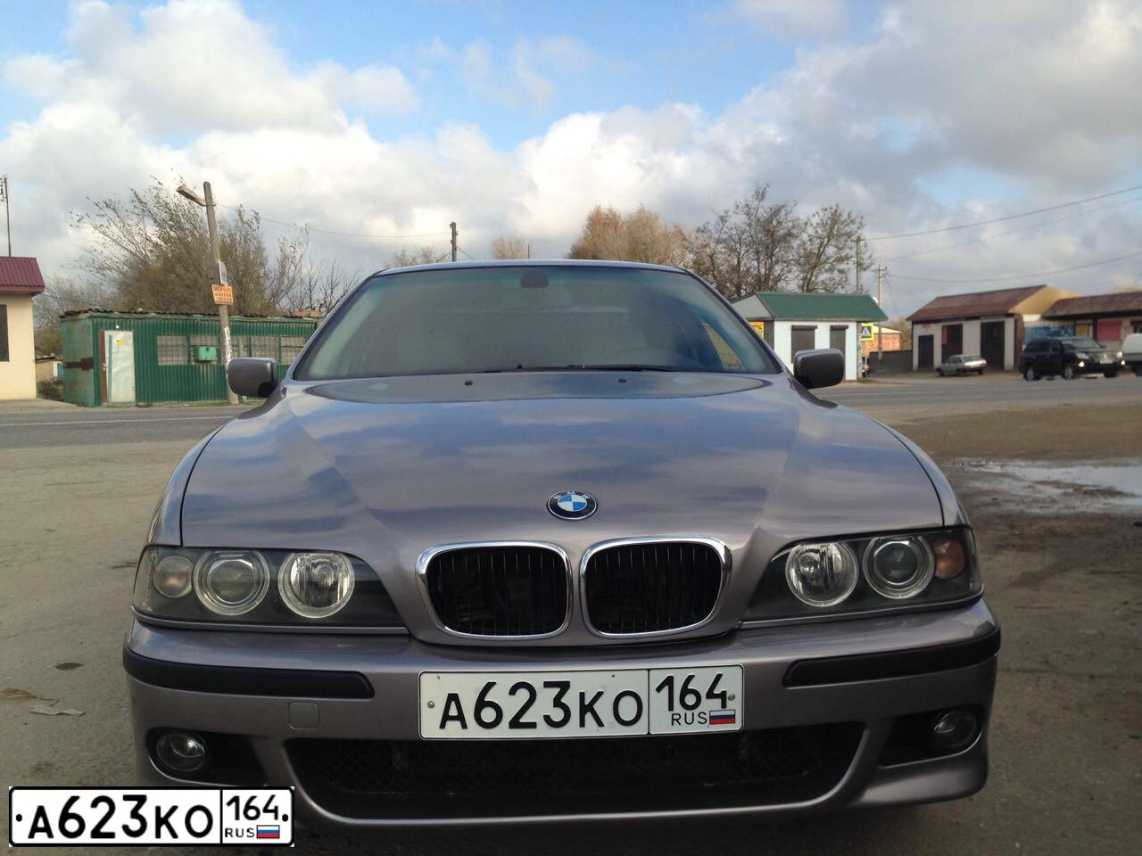 Фото автомобиля BMW SERIE 5, 2000 — госномер С435МУ05. Цвет: СЕРЕБРИСТЫЙ