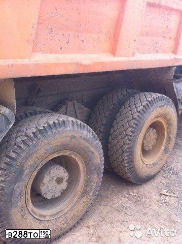 Фото автомобиля MAZ 5516 /6X4/, 2007 — госномер В288ТО190. Цвет: Белый