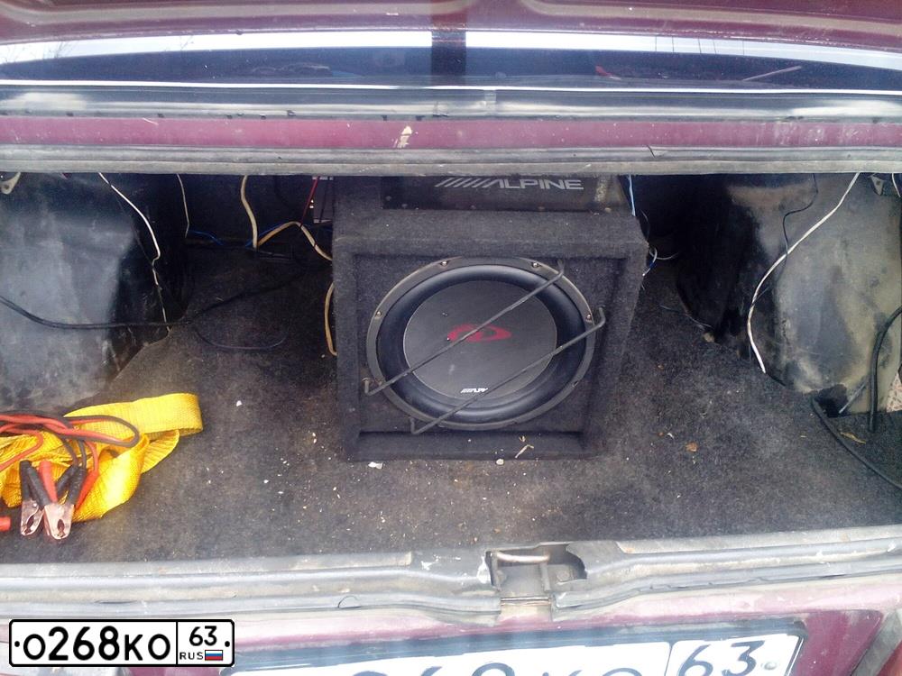 Фото автомобиля LADA 2109 SAMARA, 1996 — госномер О268КО63. Цвет: Красный