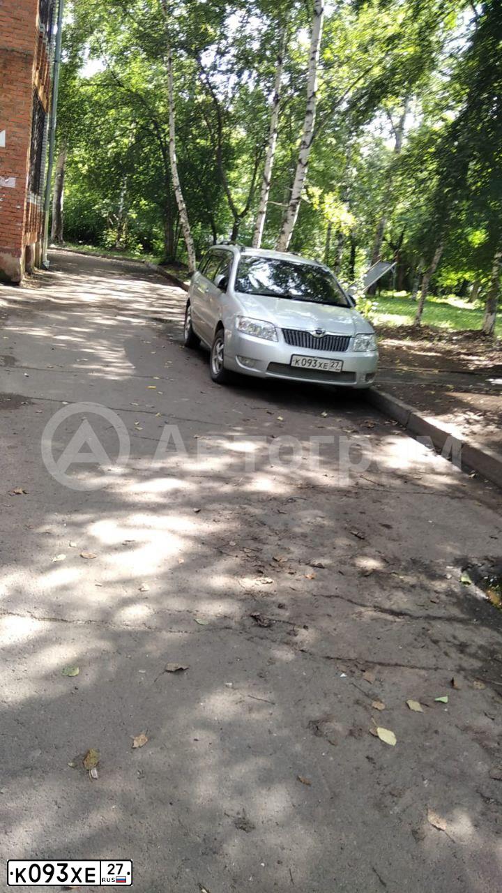 Фото автомобиля TOYOTA COROLLA, 2005 — госномер К093ХЕ27