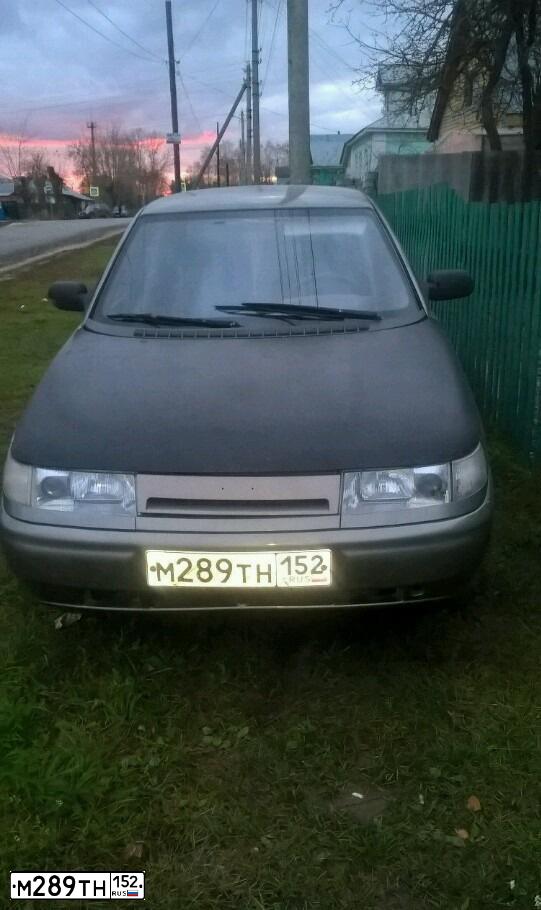 Фото автомобиля LADA 2110, 2002 — госномер М289ТН152. Цвет: СЕРЕБР.СЕРО-ЗЕЛЕНЫЙ