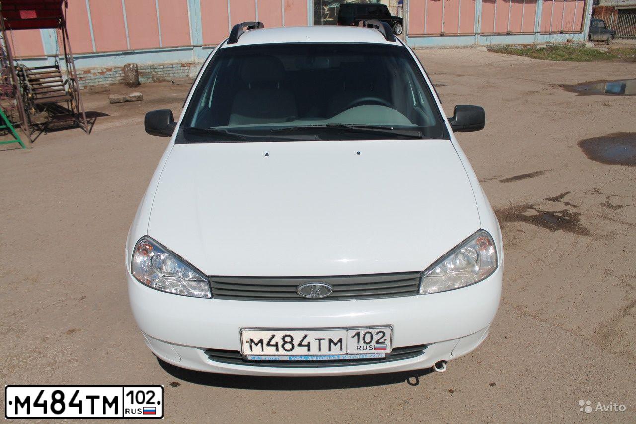 Фото автомобиля LADA 1117 KALINA, 2010 — госномер Е407СН82. Цвет: Белый