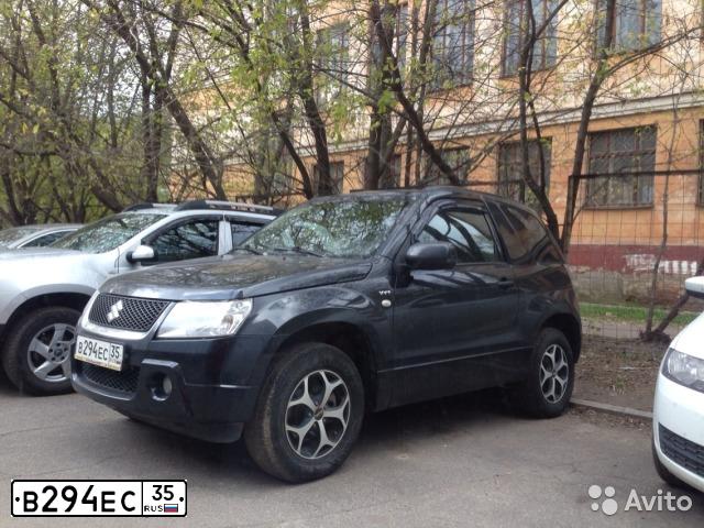 Фото автомобиля SUZUKI GRAND VITARA, 2005 — госномер В294ЕС35. Цвет: ЧЕРНЫЙ