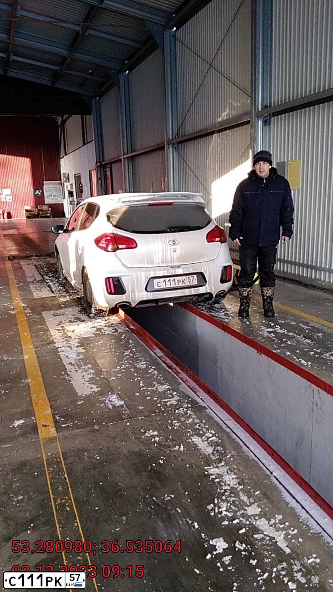 Фото автомобиля KIA CEE'D, 2015 — госномер С111РК57. Цвет: БЕЛЫЙ