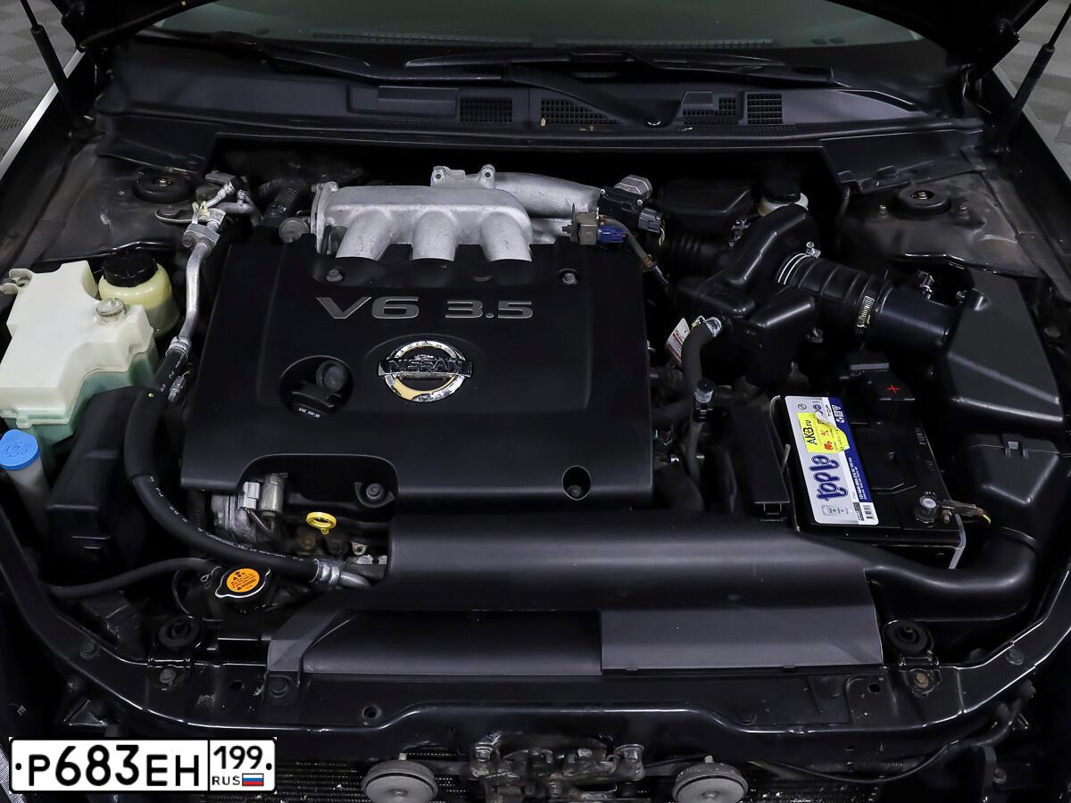Фото автомобиля NISSAN TEANA, 2006 — госномер Р367УХ198. Цвет: ЧЕРНЫЙ