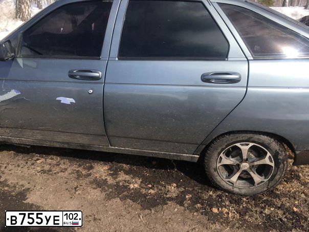 Фото автомобиля LADA 2112, 2007 — госномер М302АУ774. Цвет: СРЕДНИЙ-СЕРО-ЗЕЛЕНЫЙ