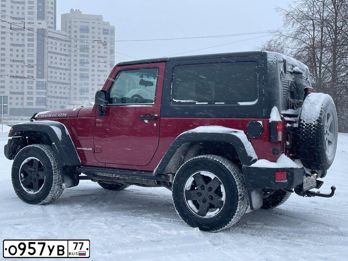Фото автомобиля JEEP WRANGLER, 2012 — госномер М305УО69
