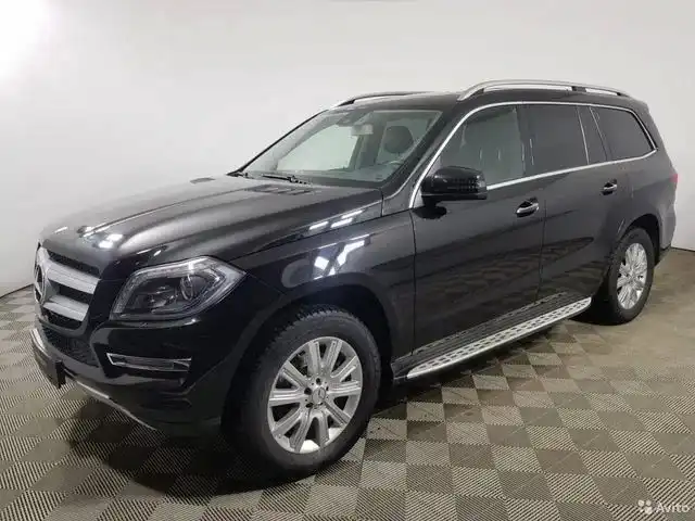 Фото автомобиля MERCEDES GL-KLASSE, 2014 — госномер Т515ВМ550. Цвет: ЧЕРНЫЙ
