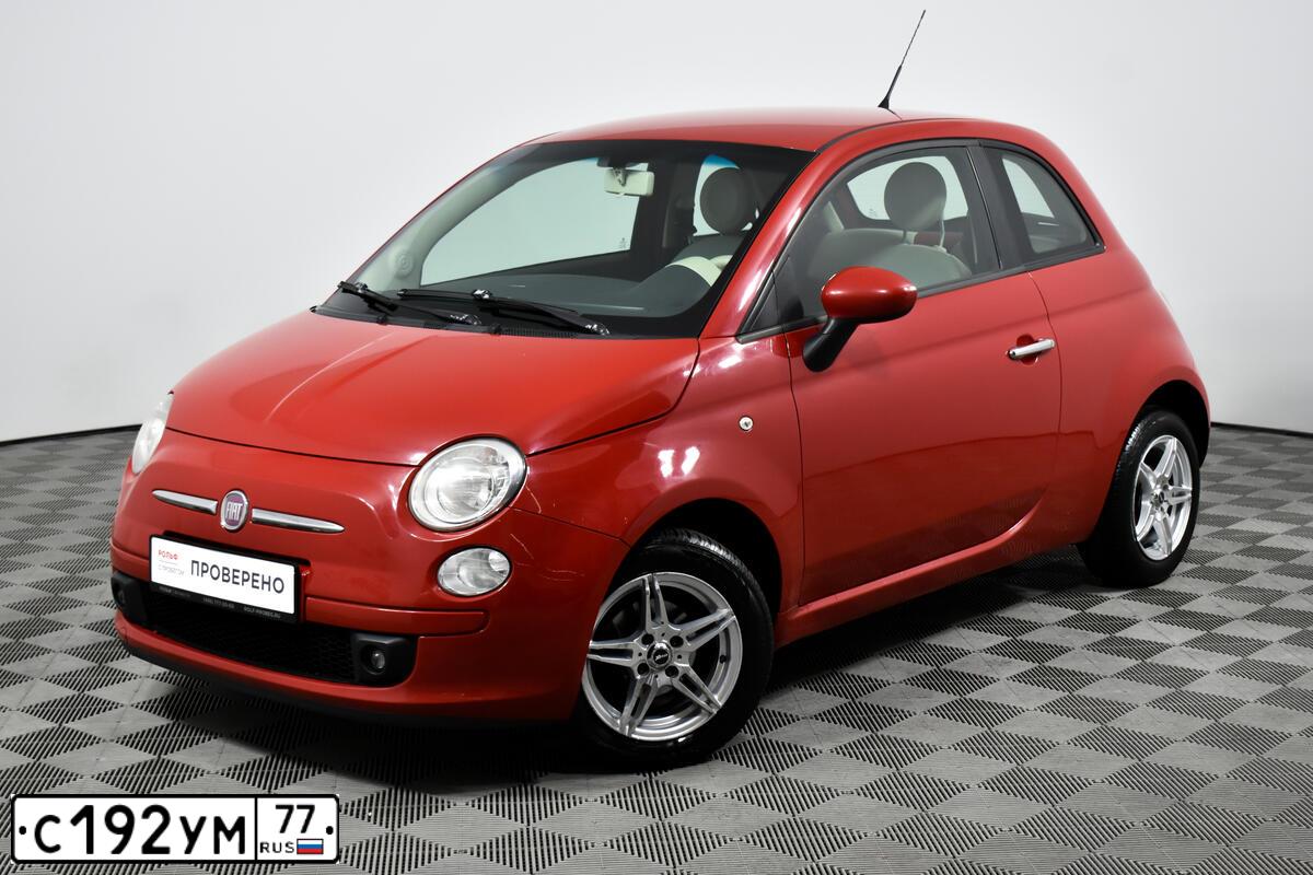 Фото автомобиля FIAT 500, 2012 — госномер В366АО977