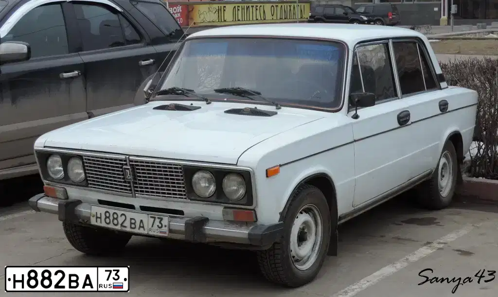 Фото автомобиля ВАЗ 21060, 1997 — госномер Р175ВР73. Цвет: Белый