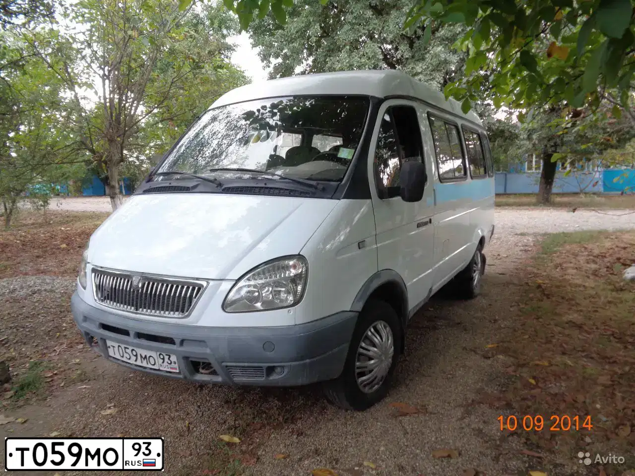 Фото автомобиля GAZ 3221 EL, 2003 — госномер А297РК01. Цвет: Белый