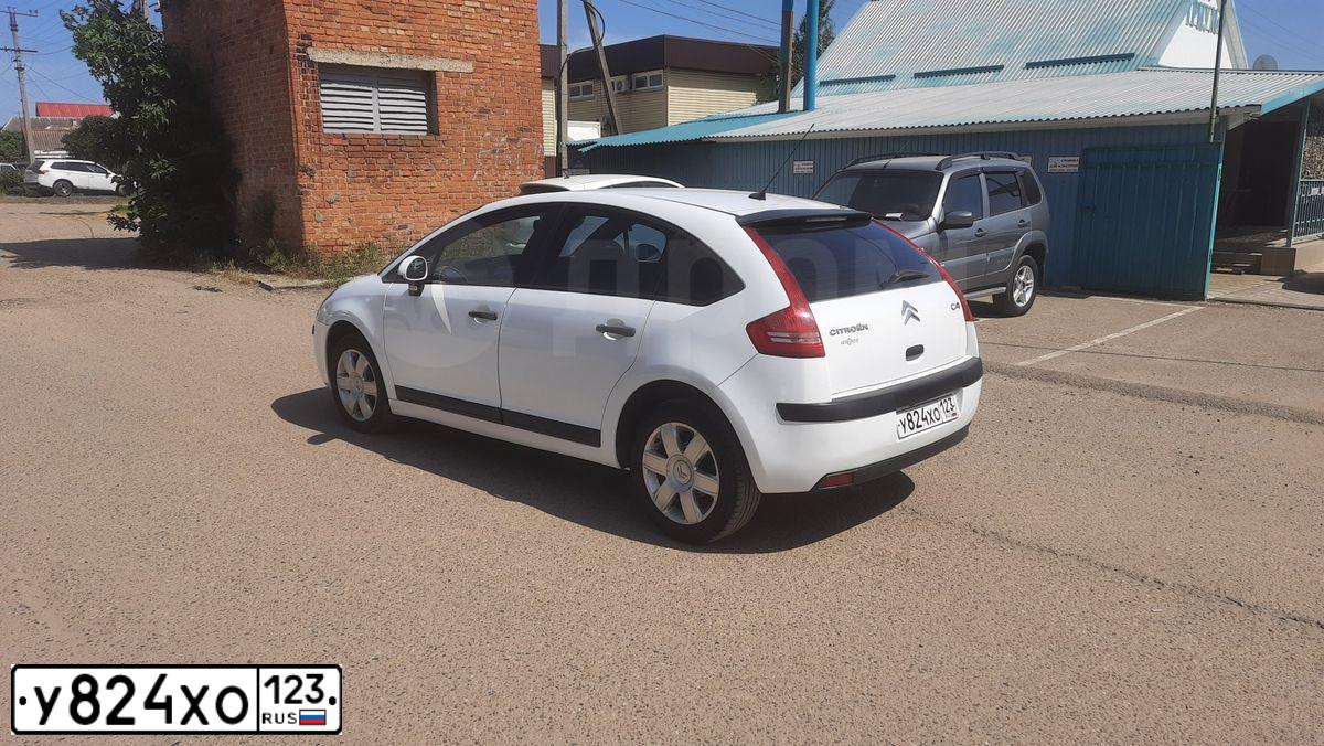 Фото автомобиля CITROEN C4, 2007 — госномер Т291ОК193. Цвет: Белый