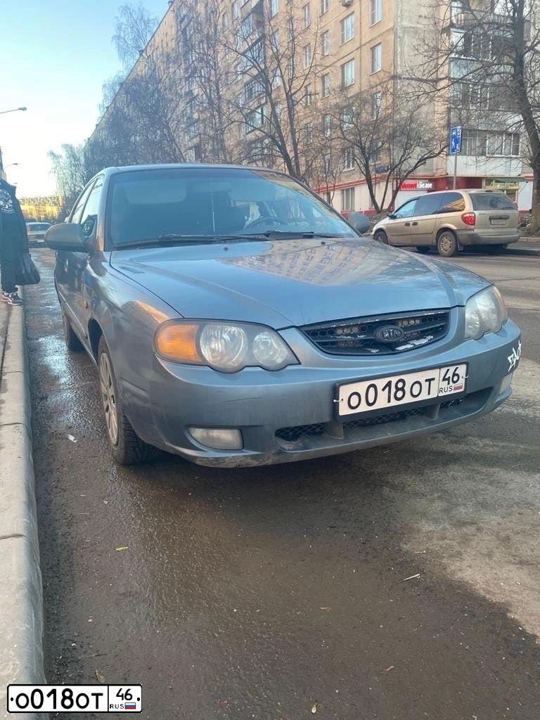 Фото автомобиля GAZ 3221 EL, 2007 — госномер О018ОТ46. Цвет: БАЛТИКА