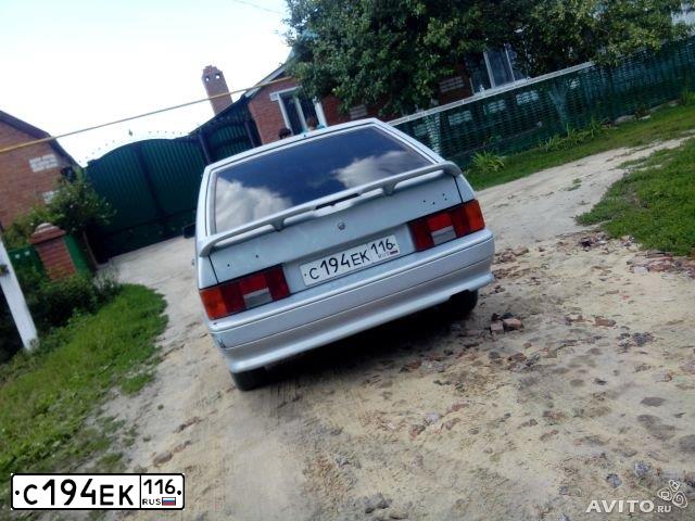 Фото автомобиля LADA 2114 SAMARA, 2004 — госномер В094НУ73. Цвет: Серебристо-Желтый