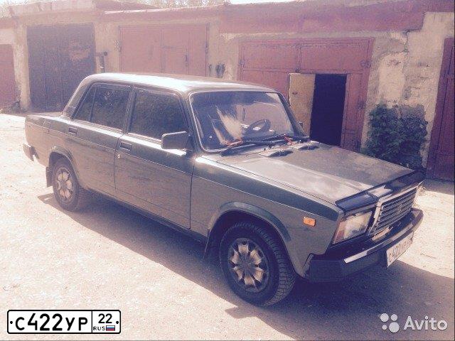 Фото автомобиля LADA 2107 LADA, 2011 — госномер Н520ЕХ48. Цвет: Белый