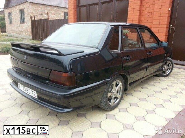 Фото автомобиля LADA 2115 SAMARA, 2008 — госномер Х115ВС95. Цвет: ГРАФИТОВЫЙ МЕТАЛЛИК