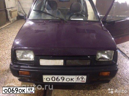Фото автомобиля SEAZ OKA, 2004 — госномер О069ОК69. Цвет: БАКЛАЖАН