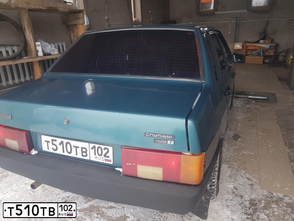 Фото автомобиля LADA 2109 SAMARA, 2001 — госномер К416ОО702. Цвет: ЖЕМЧУГ