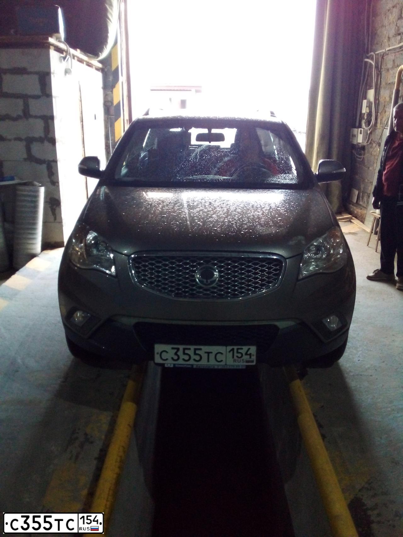 Фото автомобиля SSANGYONG ACTYON, 2013 — госномер Т157АА250