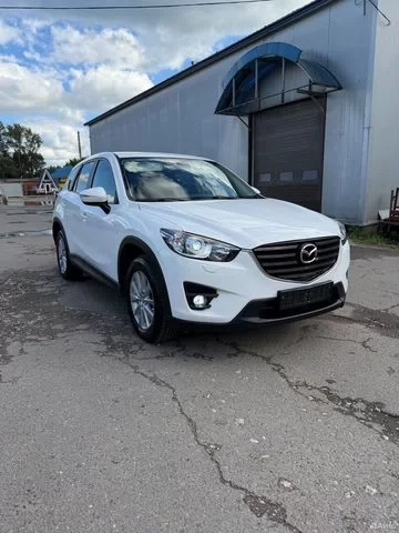 Фото автомобиля MAZDA CX-5, 2016 — госномер В268СС62. Цвет: БЕЛЫЙ ПЕРЛАМУТР