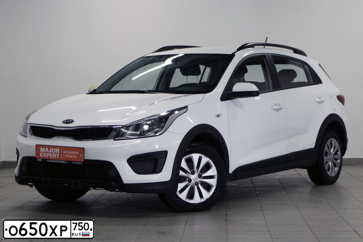 Фото автомобиля KIA RIO, 2019 — госномер О239ТК797. Цвет: Белый