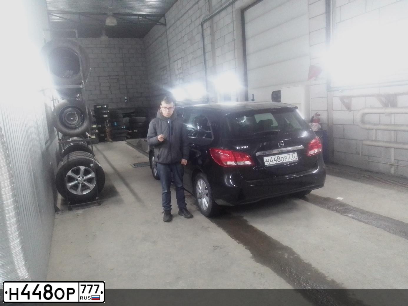 Фото автомобиля MERCEDES B-KLASSE, 2015 — госномер Н448ОР77