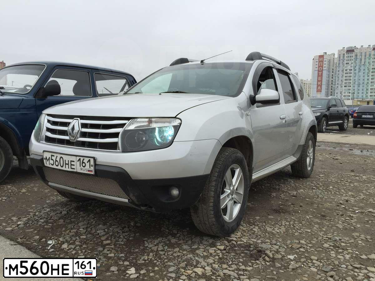 Фото автомобиля RENAULT DUSTER, 2012 — госномер Н430УО154. Цвет: СВЕТЛО СЕРЫЙ