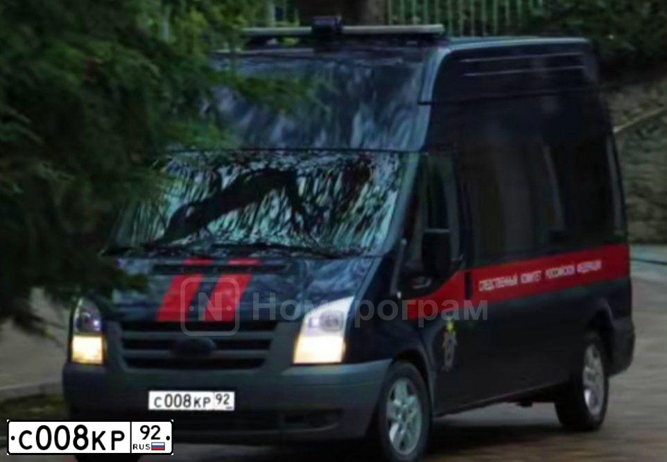 Фото автомобиля FORD TRANSIT, 2010 — госномер С008КР92. Цвет: ЦВ СХ А46 ПО ГОСТ Р 50574-2019