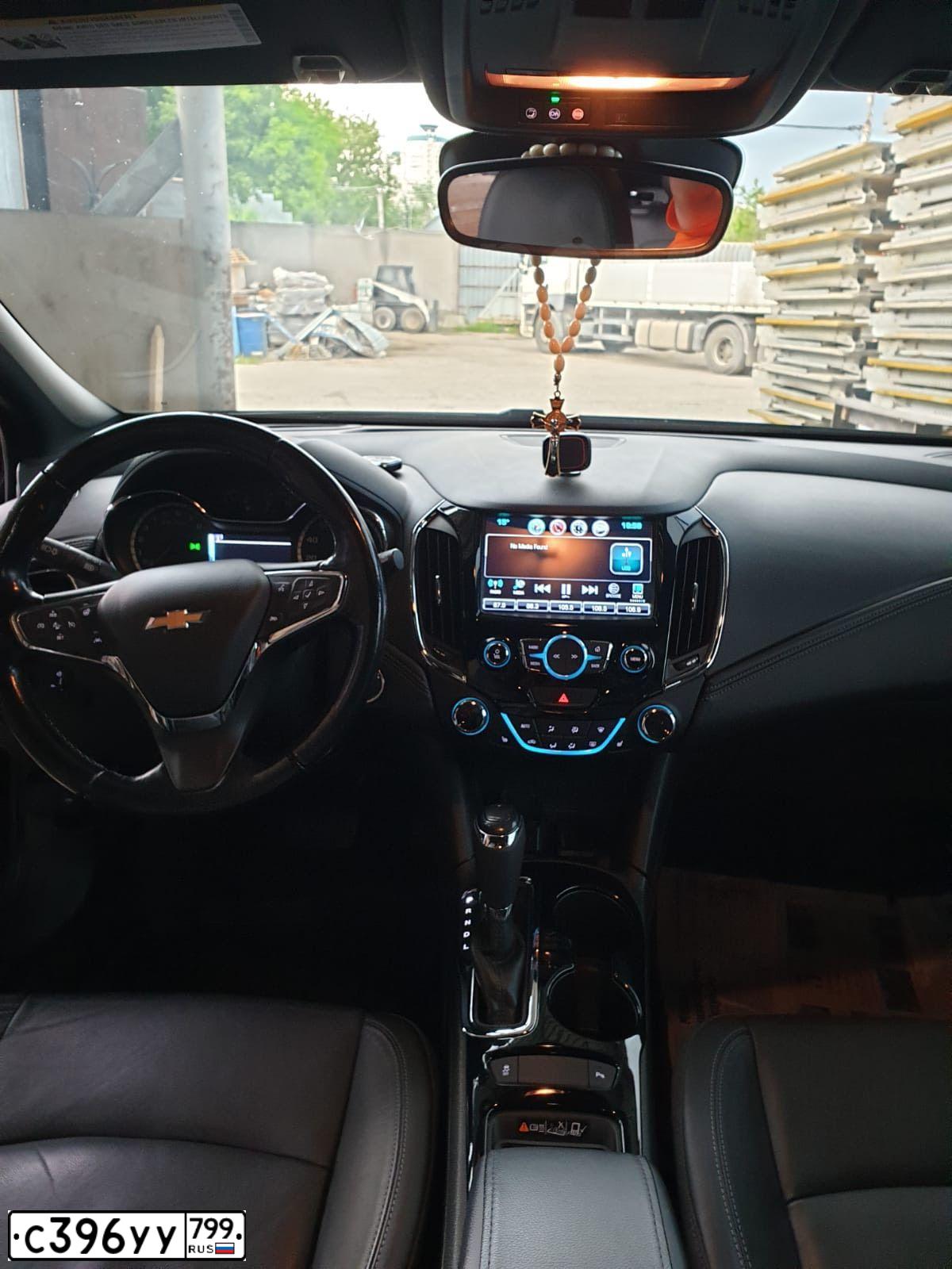 Фото автомобиля CHEVROLET CRUZE, 2016 — госномер Х259СТ790. Цвет: ЧЕРНЫЙ