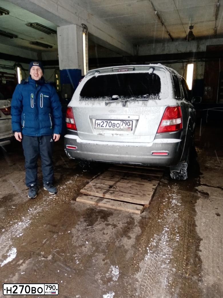 Фото автомобиля KIA SORENTO, 2002 — госномер Т301ТУ18
