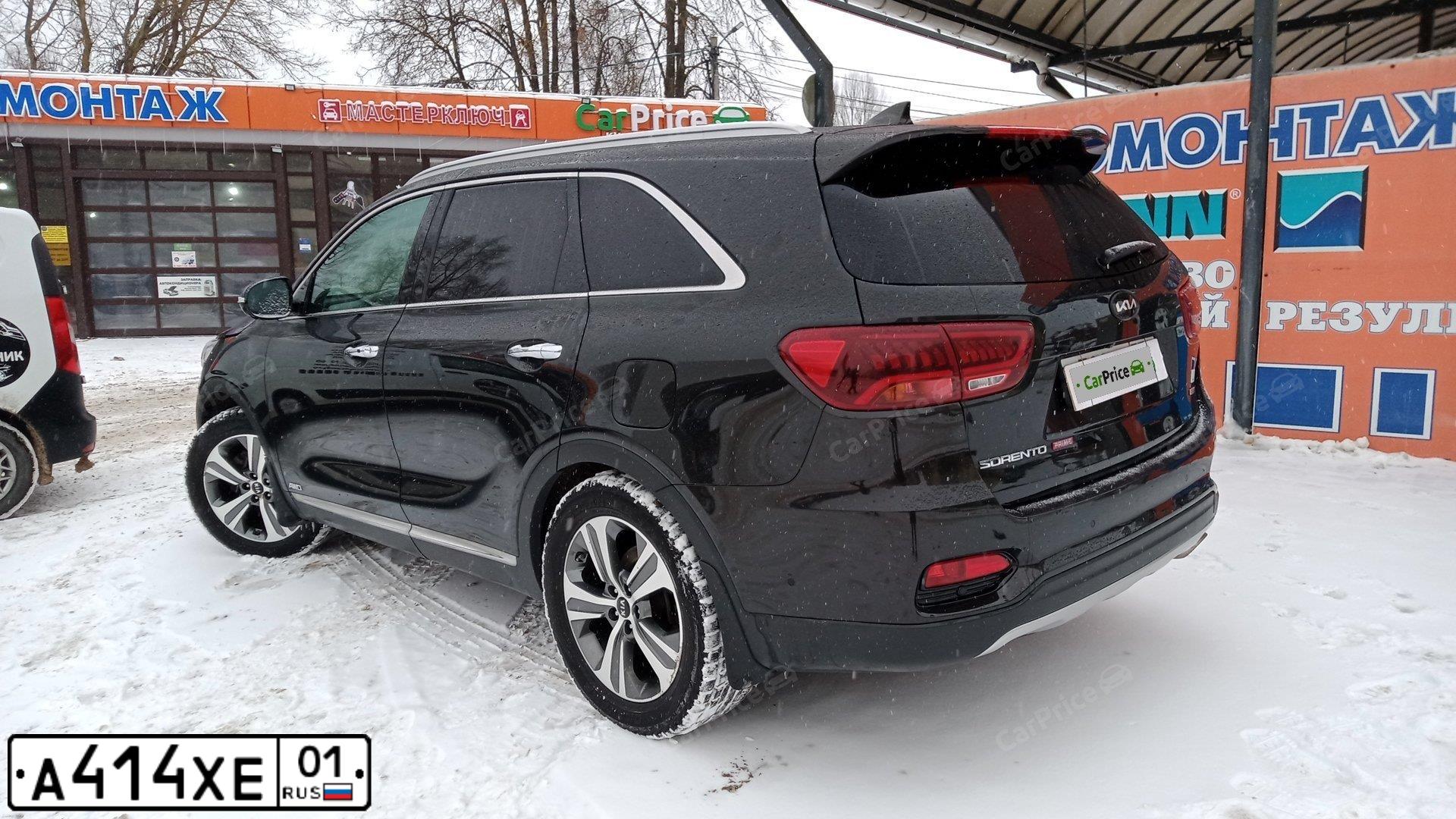 Фото автомобиля KIA SORENTO, 2019 — госномер Р010МА977