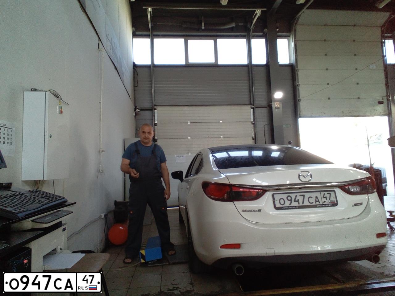 Фото автомобиля MAZDA 6, 2018 — госномер Х034ТХ43