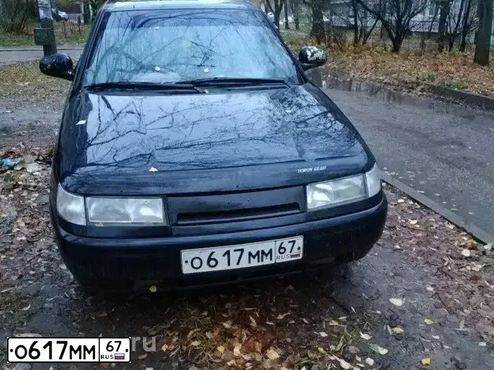Фото автомобиля LADA 2110 LADA, 2004 — госномер О617ММ67. Цвет: ГРАФИТОВЫЙ МЕТАЛЛИК