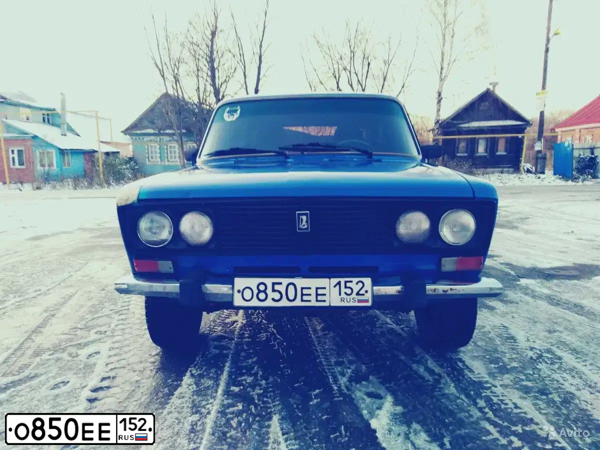 Фото автомобиля LADA 2106, 2005 — госномер О850ЕЕ152. Цвет: СИНИЙ
