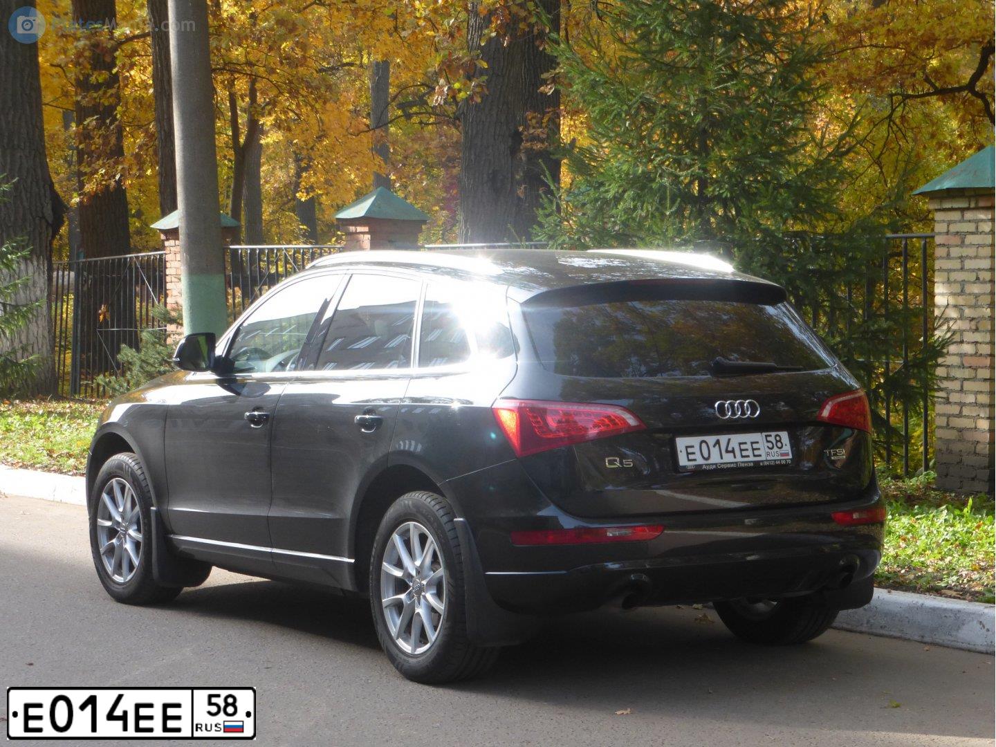 Фото автомобиля АУДИ-Q5, 2010 — госномер Е014ЕЕ58