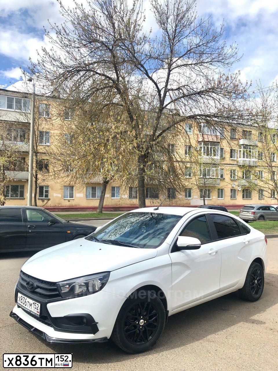 Фото автомобиля LADA VESTA, 2016 — госномер В974АМ252