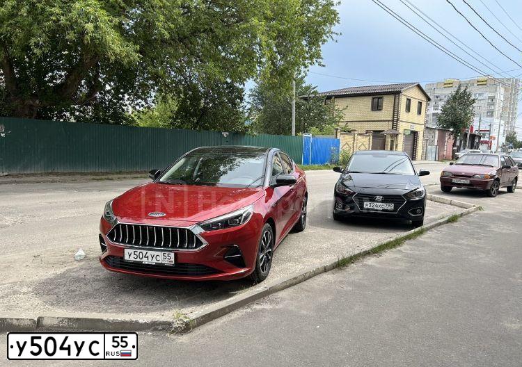 Фото автомобиля JAC J7, 2021 — госномер Р146АН32