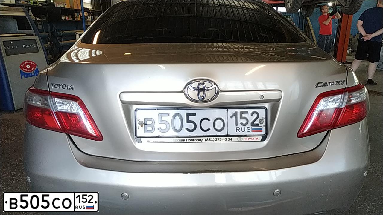 Фото автомобиля TOYOTA CAMRY, 2006 — госномер У324СО152