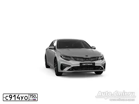 Фото автомобиля KIA MAGENTIS / OPTIMA, 2019 — госномер С914УО750. Цвет: Серый