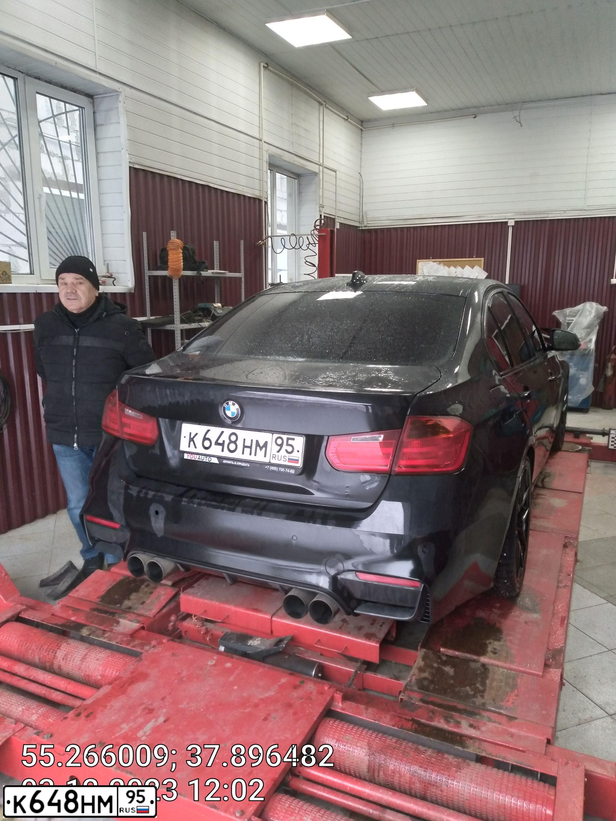 Фото автомобиля BMW 328I, 2012 — госномер А663РР790. Цвет: ЧЕРНЫЙ